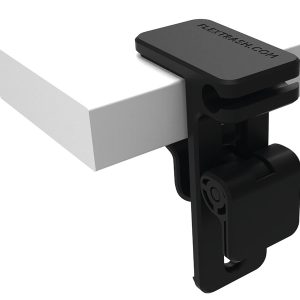 Flextrash držalo za koš za smeti, črno, za mize med 0,5 in 4 cm