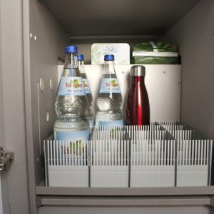 Purvario trakovi za shranjevanje MAXXI 8-pack - svetlo siva/antracit