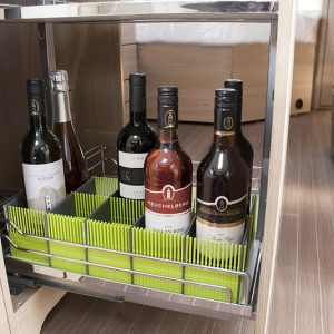 Tirnice za shranjevanje Purvario MAXXI 8-pack - apno/antracit