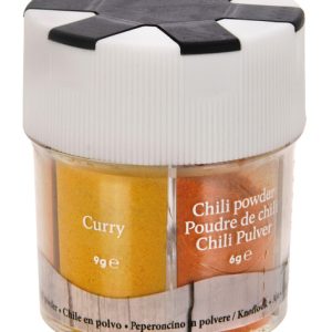 Šejker za začimbe 6 predalčkov