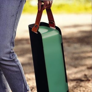 Namizni žar na oglje UNA - turkizni