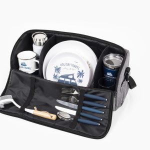 Počitniško potovalna torba za piknik in posodo
