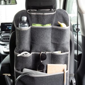 Organizator sedeža za voznikov in sovoznikov sedež - filc - antracit
