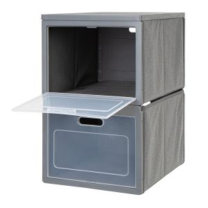 Zložljiva omarica Box 2 - Omarica za kampiranje z 2 predaloma