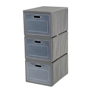 Zložljiva omarica Box 3 - Omarica za kampiranje s 3 predali