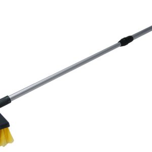 Aluminijasta teleskopska krtača - nastavljiva dolžina od 0,9 do 1,8 m