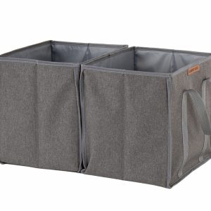 Zložljive škatle z ročaji za prenašanje - komplet 2