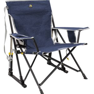 Zložljivi stol Kickback Rocker - indigo modra