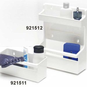 Univerzalna polica XL v beli barvi