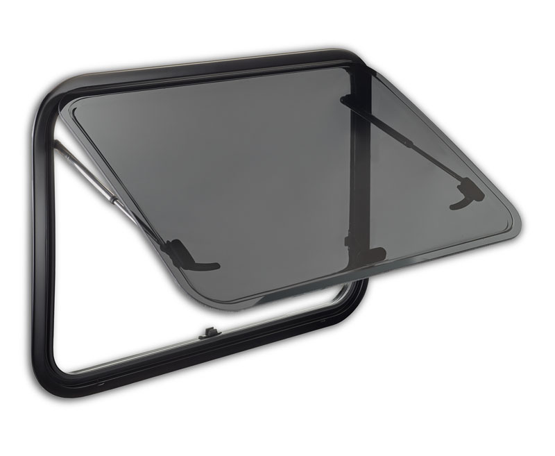 Prezračevalno okno Seitz S7P - za panelna dostavna vozila z rahlo ukrivljeno zunanjo površino