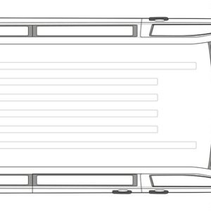 Toplotna podloga Isoflex za Renault Master od leta 2005 - kabina / zadnja vrata