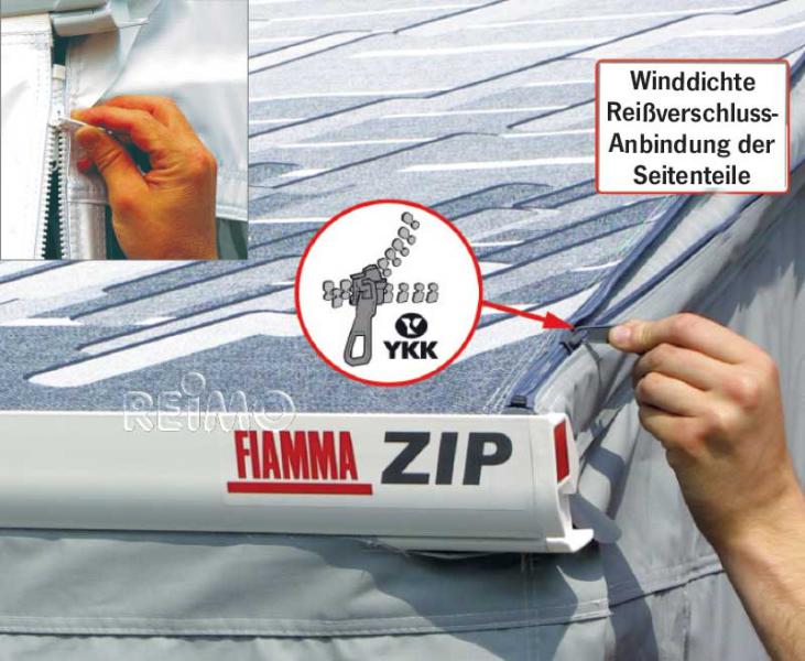 Fiamma Zip Set - Nadstrešek s kompletno tendo - slika 5