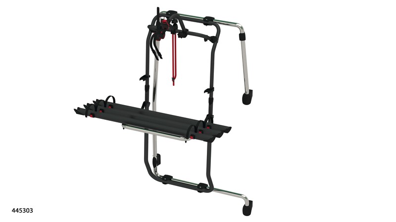 Nosilec za kolo Carry Bike Frame za Fiat Ducato in VW Crafter - črno-srebrn - slika 2