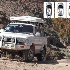 Strešni šotor TopCamp za avto, avtobus in kombi