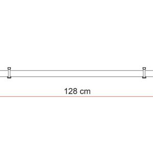 Rail Quick Pro 128 siva