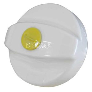 Polnilni pokrovček brez ključavnice, bel, ohlapen