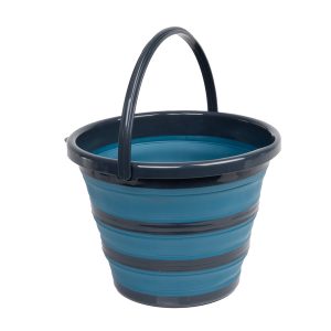 Zložljivo vedro - bencin / antracit - 10 l