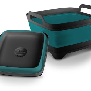 Pomivalno korito s talnim odtokom - antracit / bencin