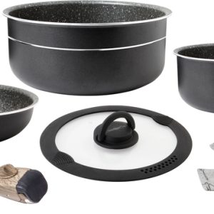 Piratski komplet loncev Spacemaster - 3 + 1 kos