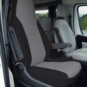 Integralna sedežna prevleka za Volkswagen Transporter 6.1 California - Siva / bež
