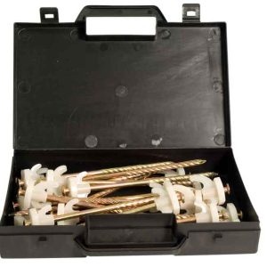 Žeblji za zemljo 20 kosov v kovčku, za akumulatorski izvijač