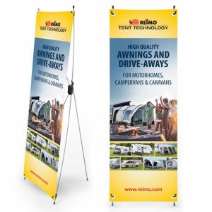 Šotorska tehnologija X-Banner, angleščina, velikost: 600x1800mm