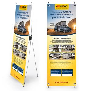 Motiv nosilca X-Banner: T5 Adapter za več tirnic Thule, francoski