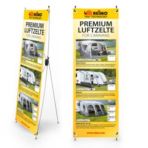 Reimo Tent Techn. X-Banner zračni šotori za prikolice, velikost: 600x1800mm