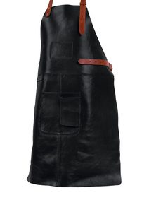 HOLIDAY TRAVEL predpasnik za peko na žaru - črn