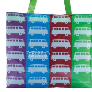VW Collection T1 Bulli Bus Shopper Colors - PVC torba - Barvita