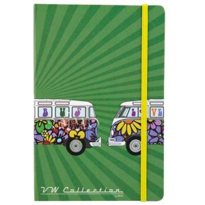 VW Collection VW T1 Bulli Bus beležnica Din A5 s podlogo - Love Bus