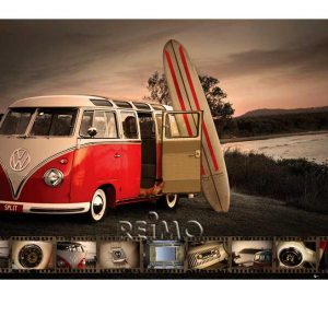 20 Zbirka Maxi-Poster VW: VW Bus Surfboard
