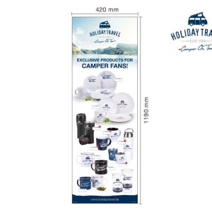 Motiv za plakat: Gospodinjski izdelki, dimenzije 420x1190 mm