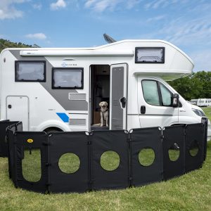 Zložljiva pasja ograja