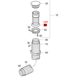 Tesnilni obroč dimniški del Truma