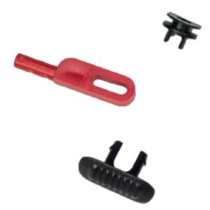 Zapirala stebrička A (rdeča/črna)