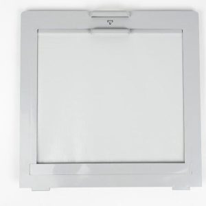 MPK mrežasti okvir sive barve z mrežo proti žuželkam