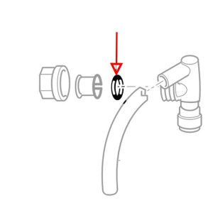 Silikonski O-obroč 10x2,5 mm