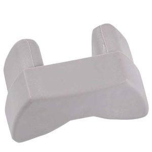 Končni pokrov.ščitnik za kolo siv 2x