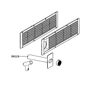 Izpušna cev cpl.L=195mm