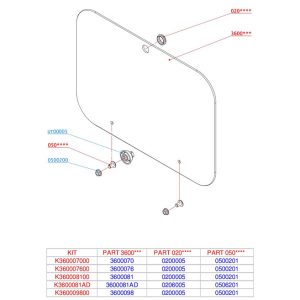 Stekleni pokrov SMEV kuhalnik