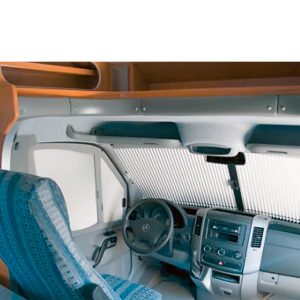 Roleta za vetrobransko steklo Sprinter / Crafter III do 2006 - 2018 siva - S senzorjem za dež