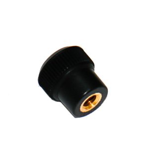 Naguban gumb M5 črne barve za prezračevalno rešetko 31