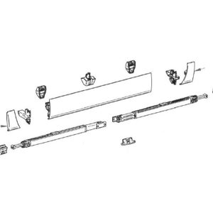 LH+RH Končni pokrovček Leadrail5003