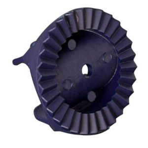 Zobati disk modre barve