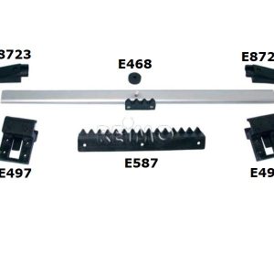 Končni pokrovček za drsno vodilo mize Stilo
