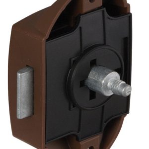 Vijačna ključavnica Push-Lock - Upravljanje z ene strani - Rjava