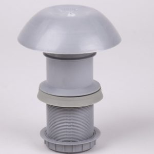 Strešni dimnik Ø60 mm, toplotno odporen pokrov odsesovalnika do 200 stopinj