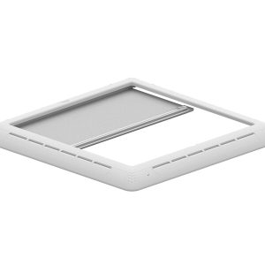 Senčilo za strešne odprtine - Ventilator 40 x 40 cm - Belo