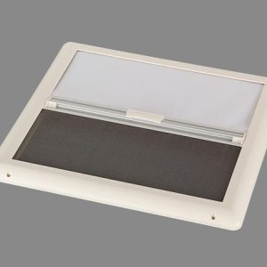 Komplet za naknadno vgradnjo kombiniranih rolet za prezračevalno odprtino 500 x 500 mm